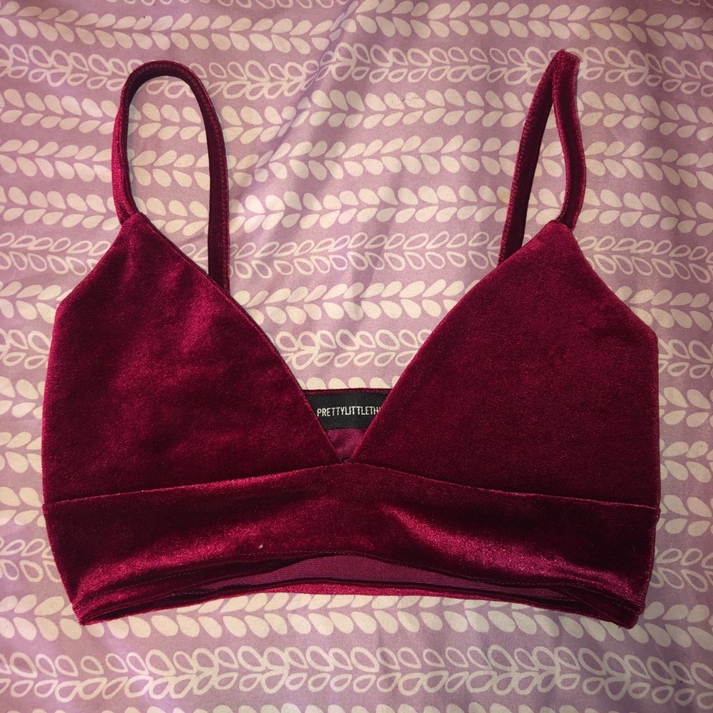 PLT Velvet Bralette